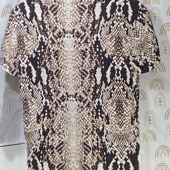 Python Snake Print Button-Up Shirt - Picture 6 of 6